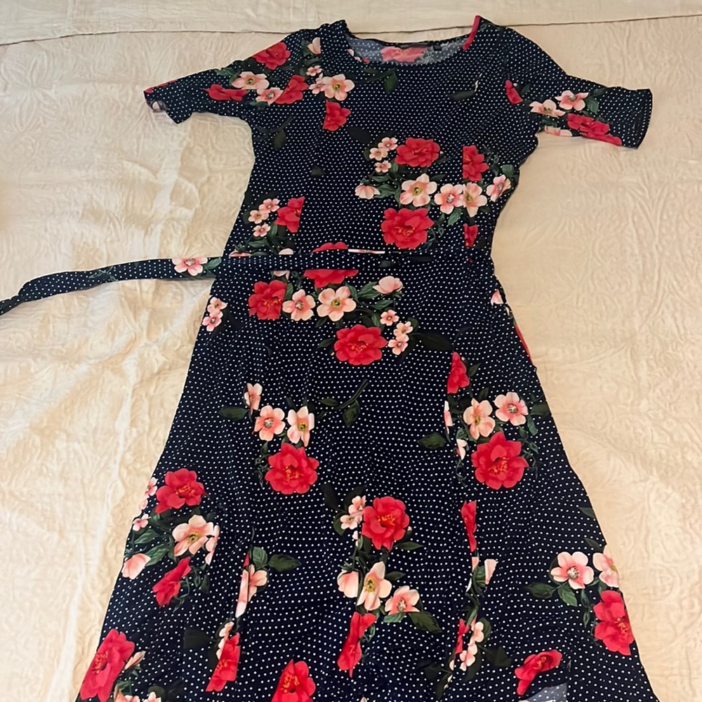 Nina leonard dress. Size L